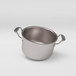 Topf ∅ 24 cm – Garfläche aus Reintitan