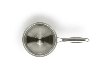 Stielkasserolle ∅ 16 cm - Oberfläche aus Reintitan – Bild 3
