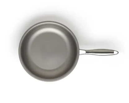 Pfanne 24 cm – Oberfläche aus Reintitan – Bild 3
