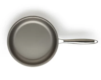 Pfanne 26 cm – Oberfläche aus Reintitan – Bild 2