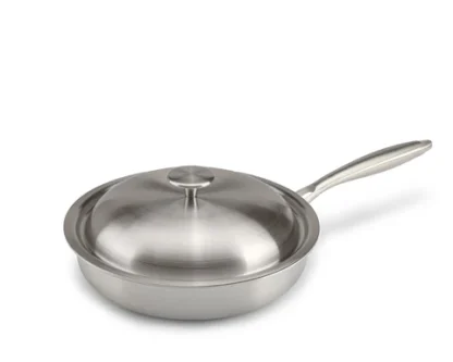 Pfanne 26 cm – Oberfläche aus Reintitan – Bild 8