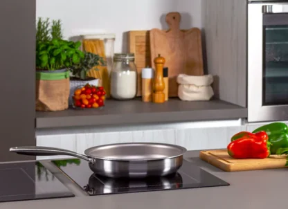 Pfanne 26 cm – Oberfläche aus Reintitan – Bild 7